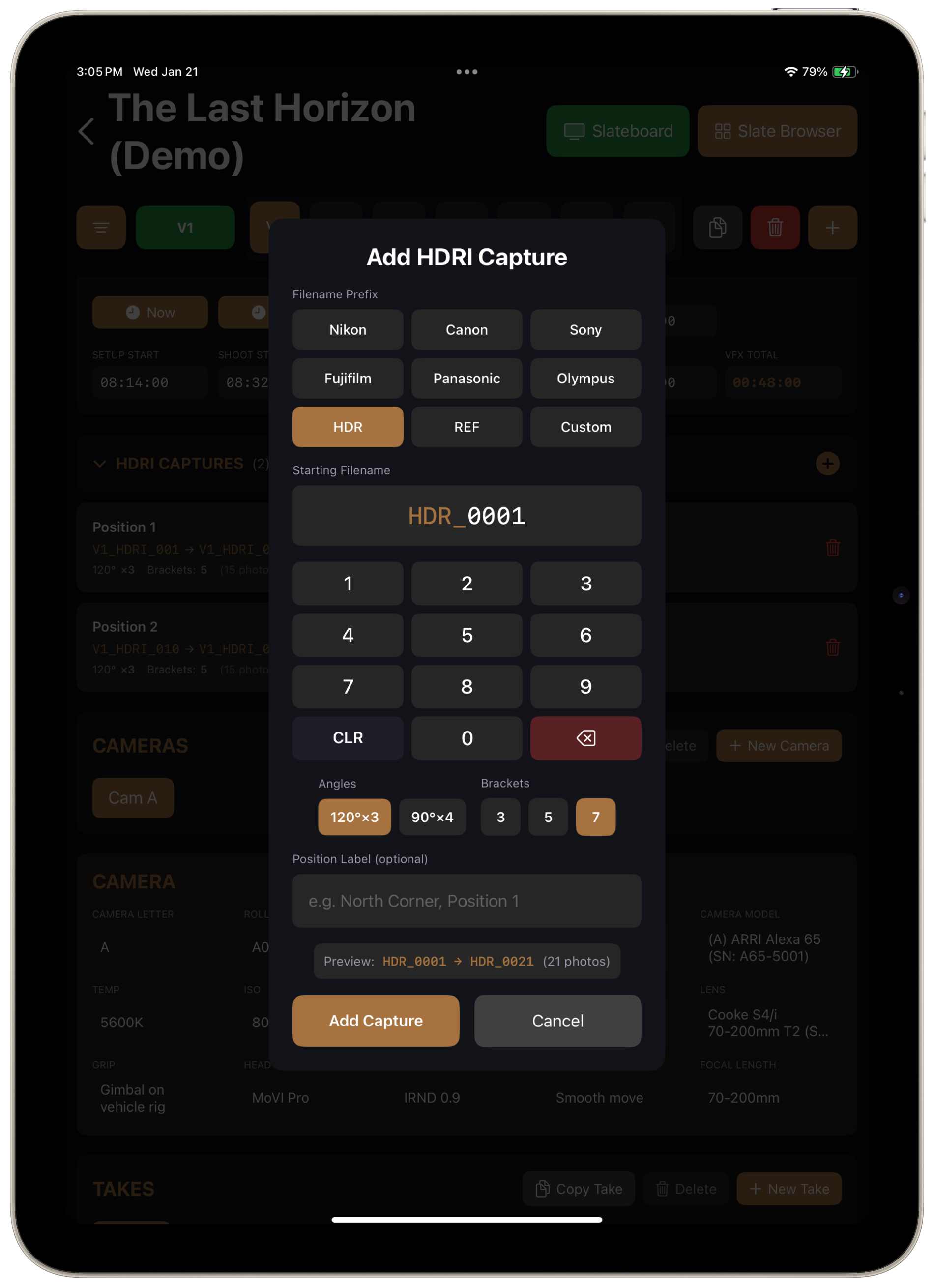 Witness Cam Tracking